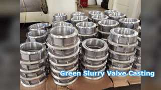 WCB Slurry Valve Casting Green Wear Resistance