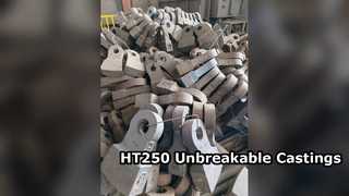 HT250 Cast Iron Pump Valve Casting Durability